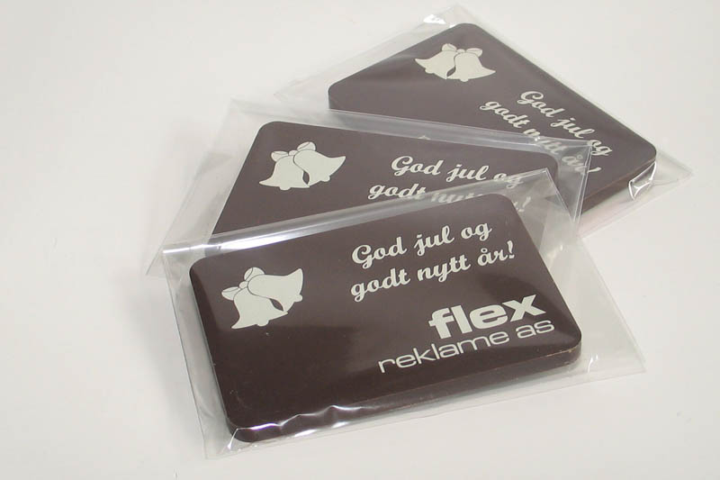 Personalised Chocolate Bars - Promotional Chocolate Bar in a Polybag, 80g