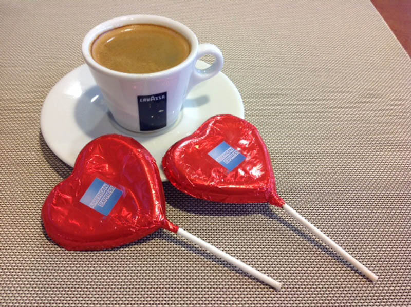 Wedding Chocolates - 30g Chocolate heart on a stick in red foil