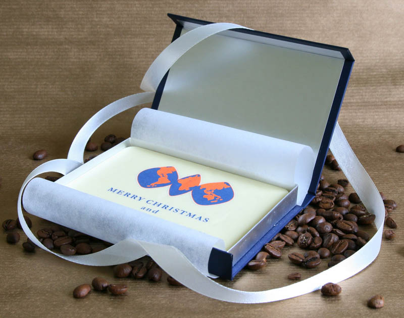 Promotional Chocolate Bar in a box with magnet, 80g
