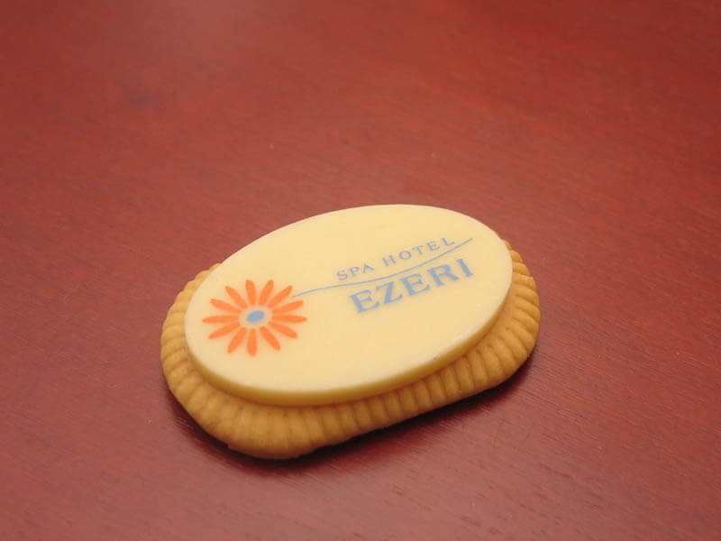 Horeca Marketing - Biscuit with chocolate without Packaging, 5g